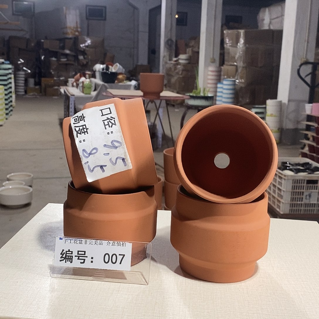 微瑕花盆-007-口9.5×8.5-4个