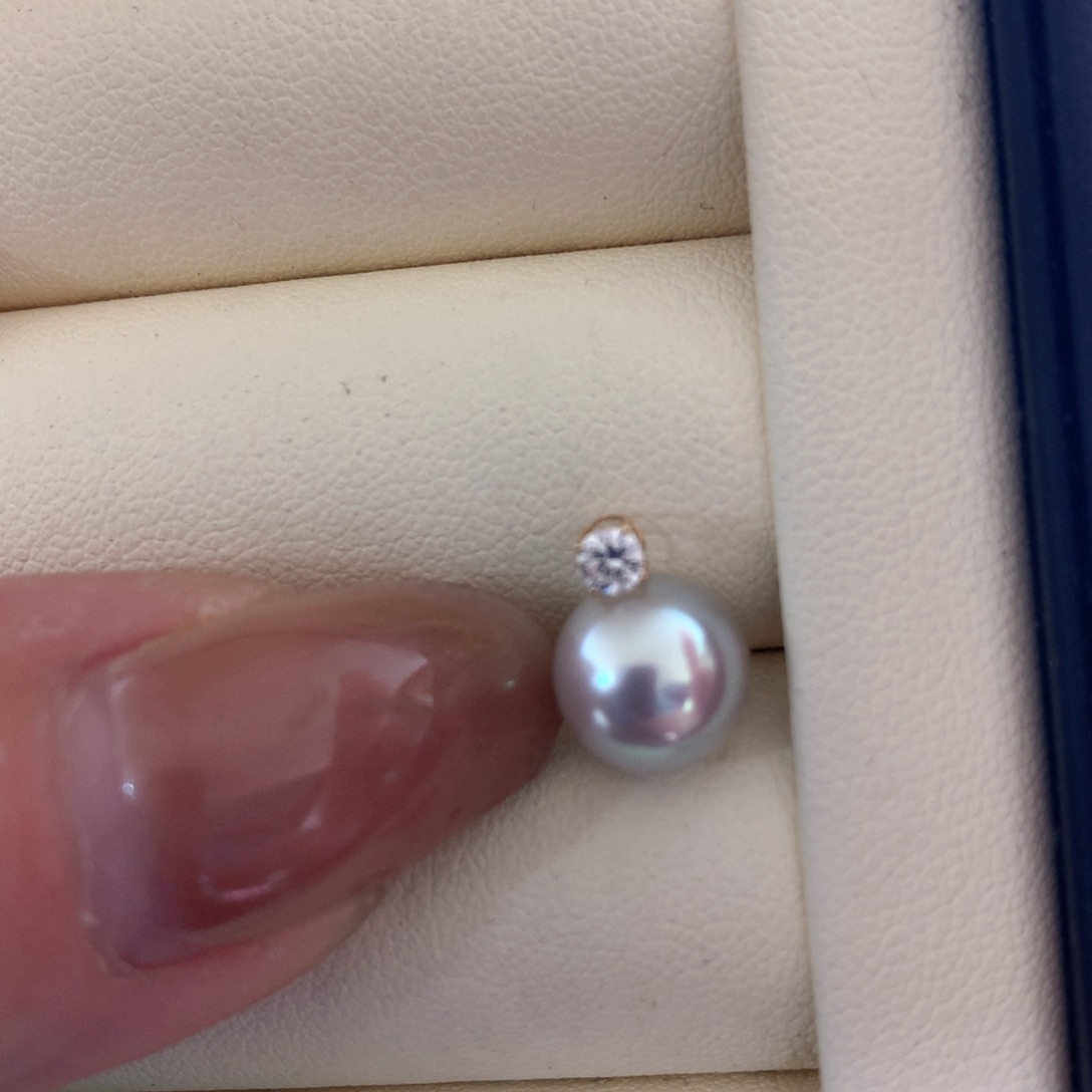 海水珍珠18K金镶嵌颈饰