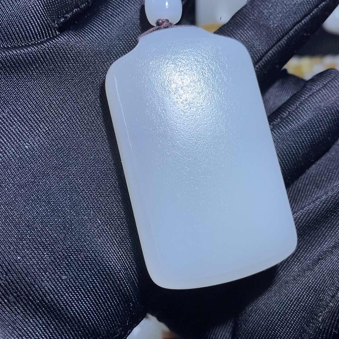 和田玉吊坠(不含链)未镶嵌用****8