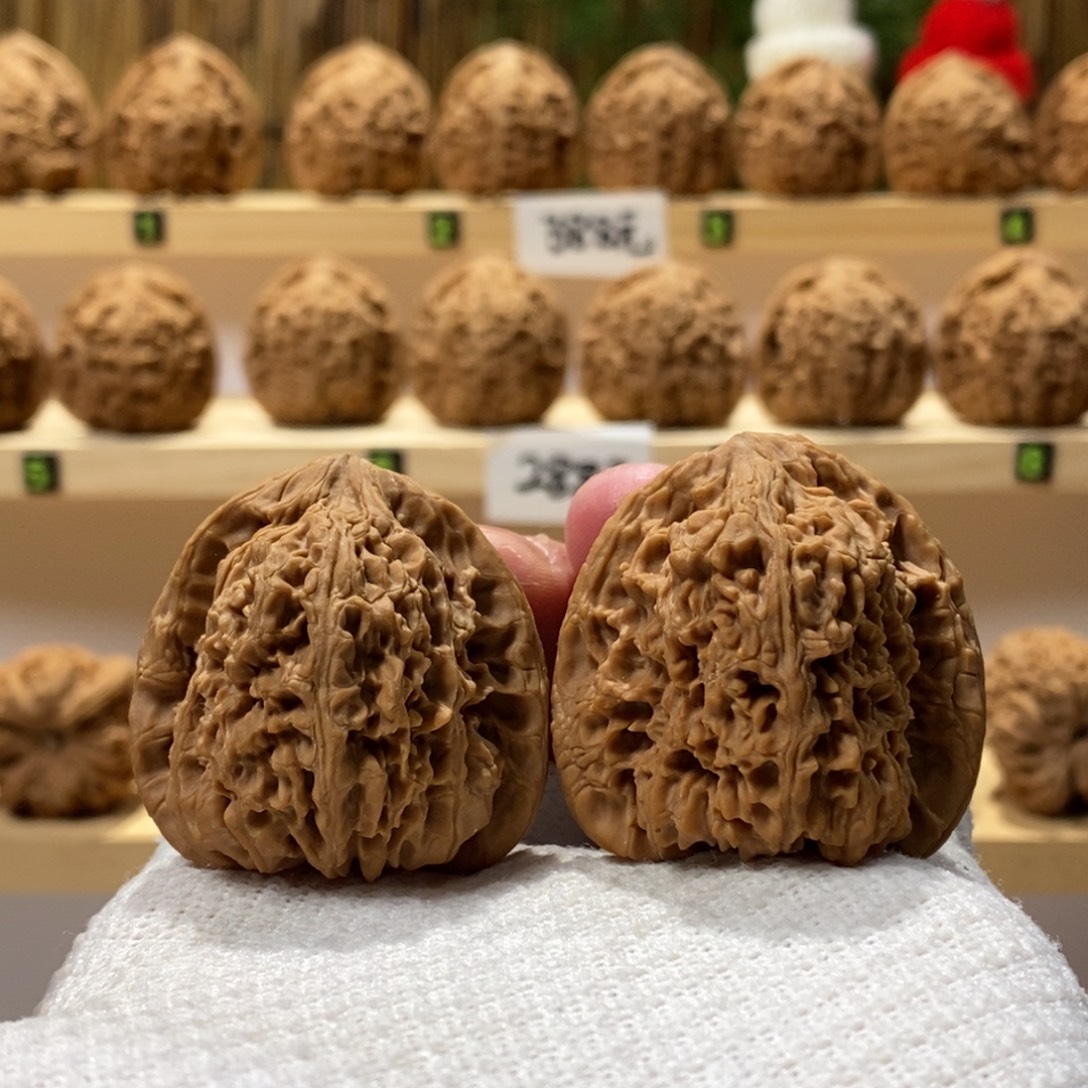 吊坠文玩核桃39尺寸全品南疆石三角高炮