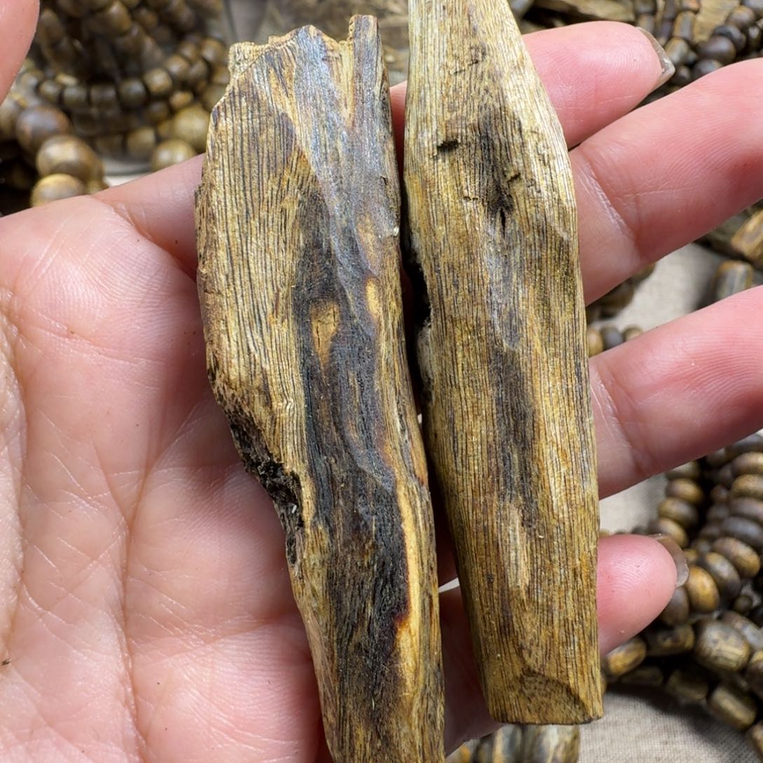 刘***爷沉香碎屑沉香奇楠陆河醇化老料56g