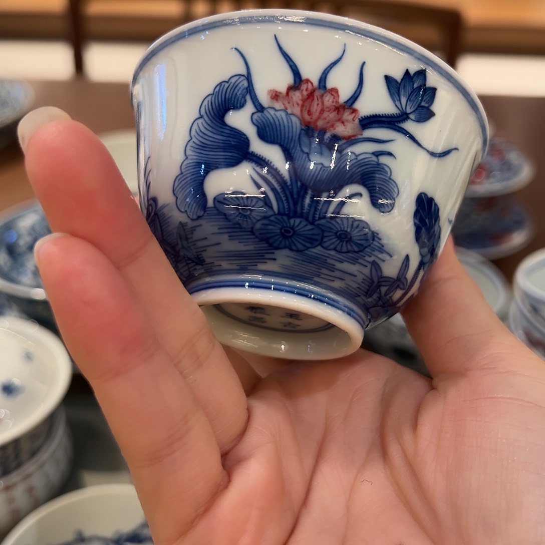 微瑕臻玉古坊釉里红