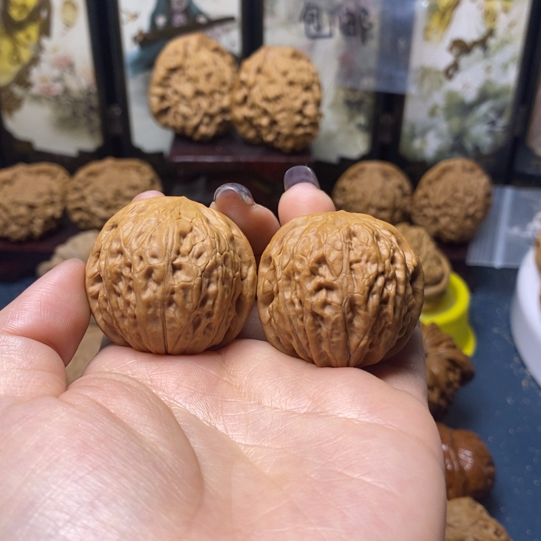 吊坠文玩核桃铁锤35尺09