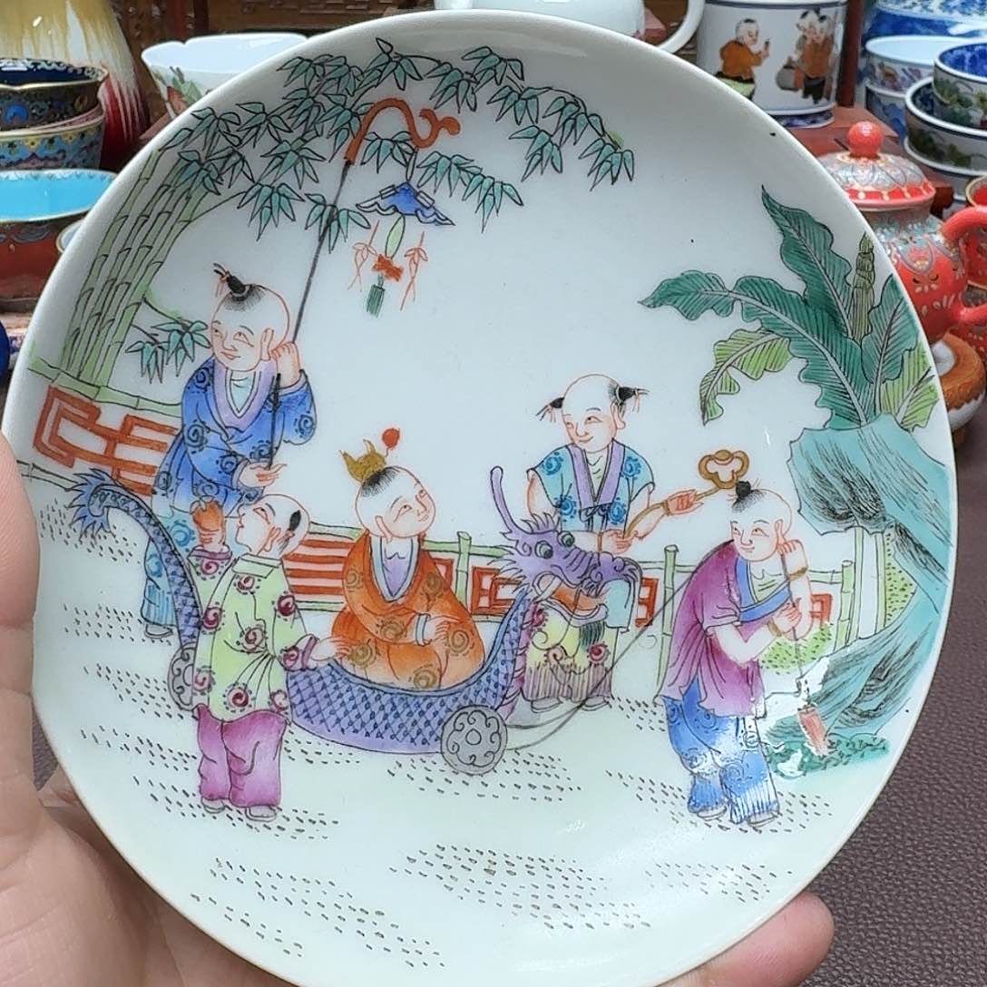 瓷片景德镇仿古手工制作精工