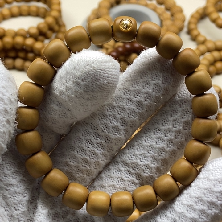 猴头核桃手串.*带标云天老邢瑕疵款9➕哑光