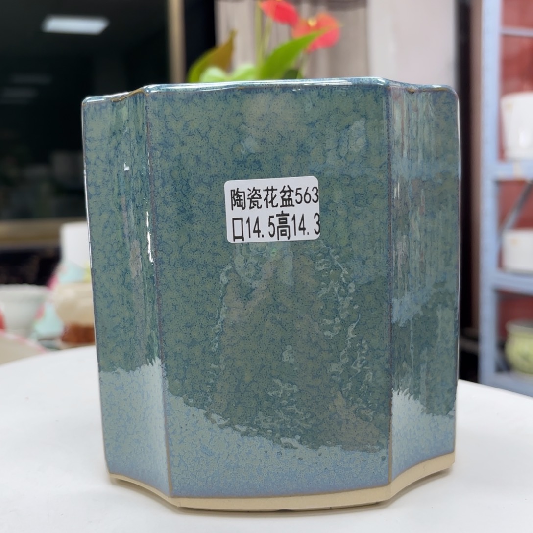 @夏西陶瓷花盆@@5563