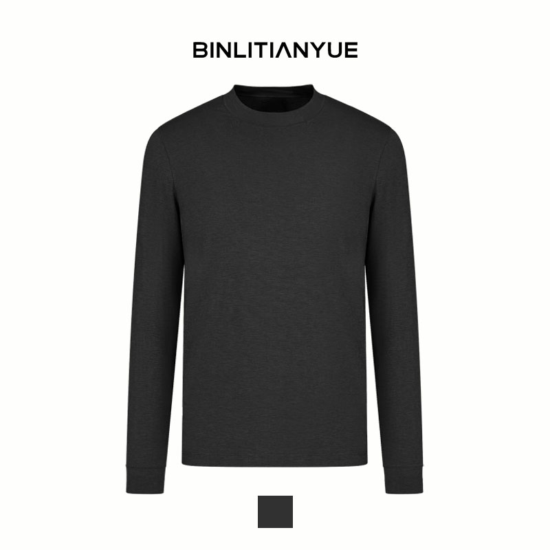 BINLITIANYUE|【澳绒】半高领加绒 抗静电 防螨 远红外保暖长袖打底