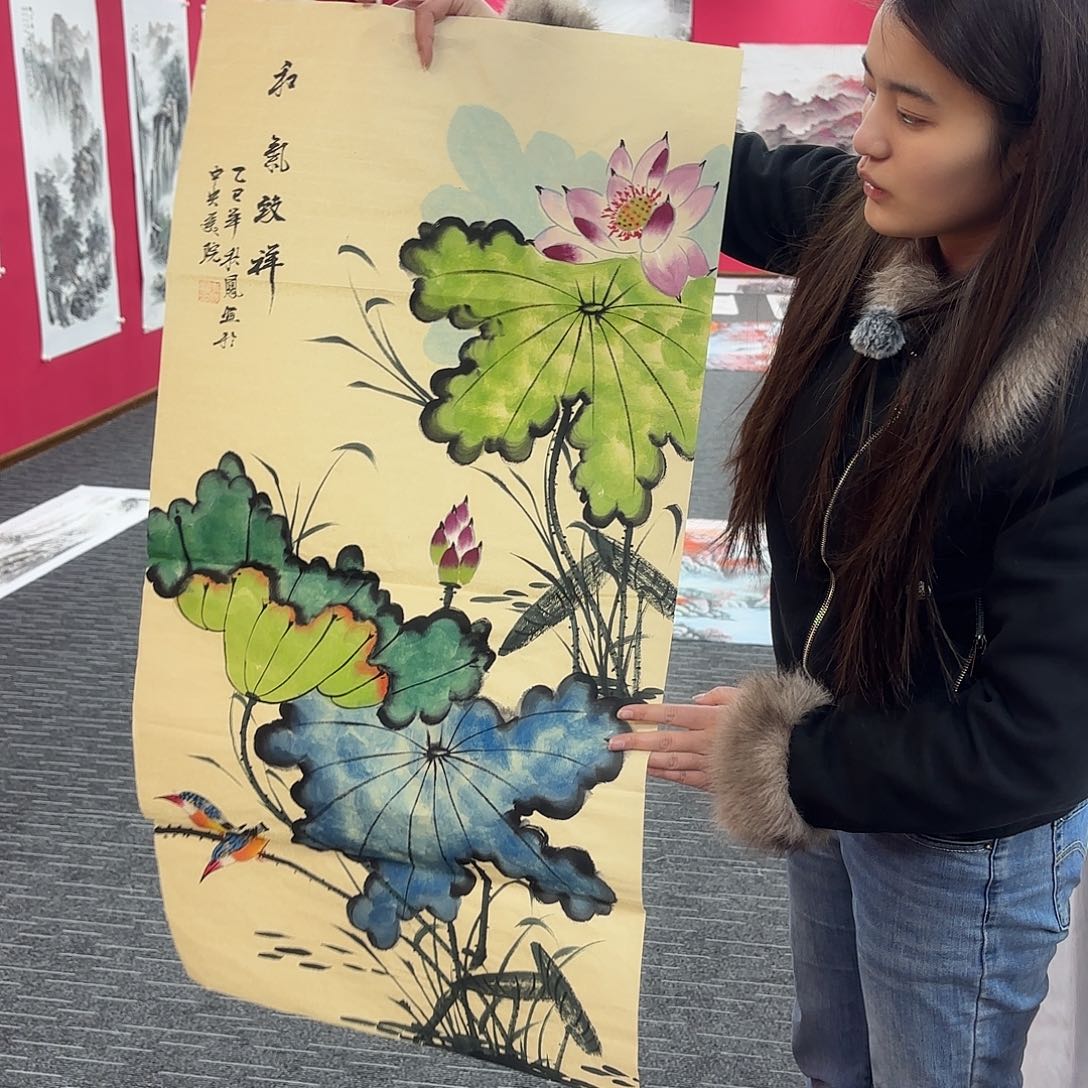 国画国画作品纯手绘