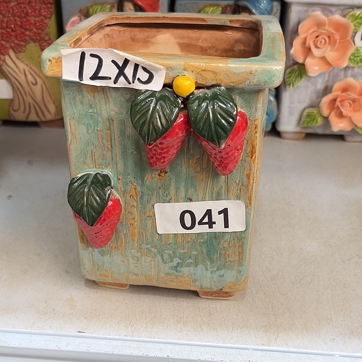 粗陶材质多肉花盆