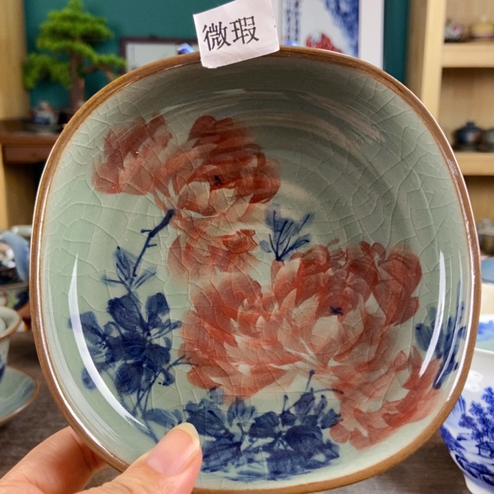 瓷片手工制作工艺精湛等特点