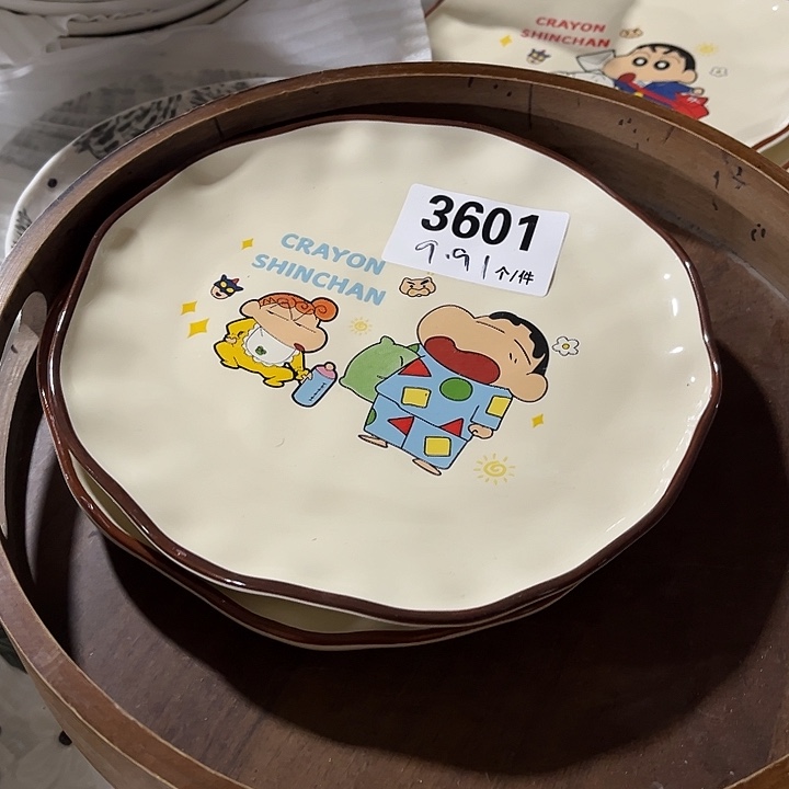 瓷微瑕外贸餐具3601