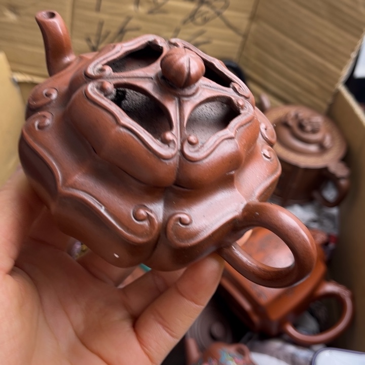 茶壶段泥紫砂壶等