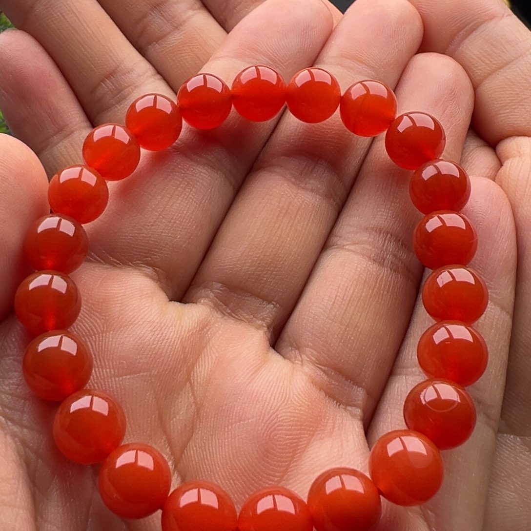 南红玛瑙单圈8.8未镶嵌