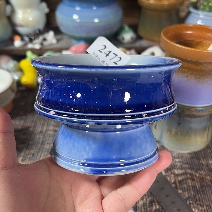 口10 手工花盆满30包邮