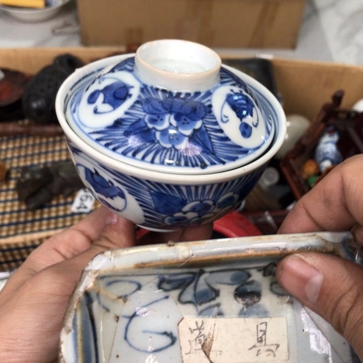 陶瓷孤品单件车里拍