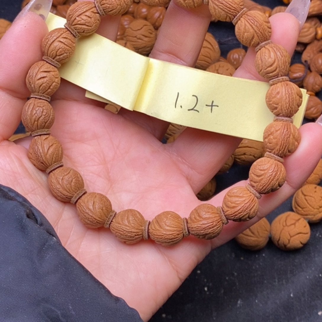 秦岭龙纹桃核20颗