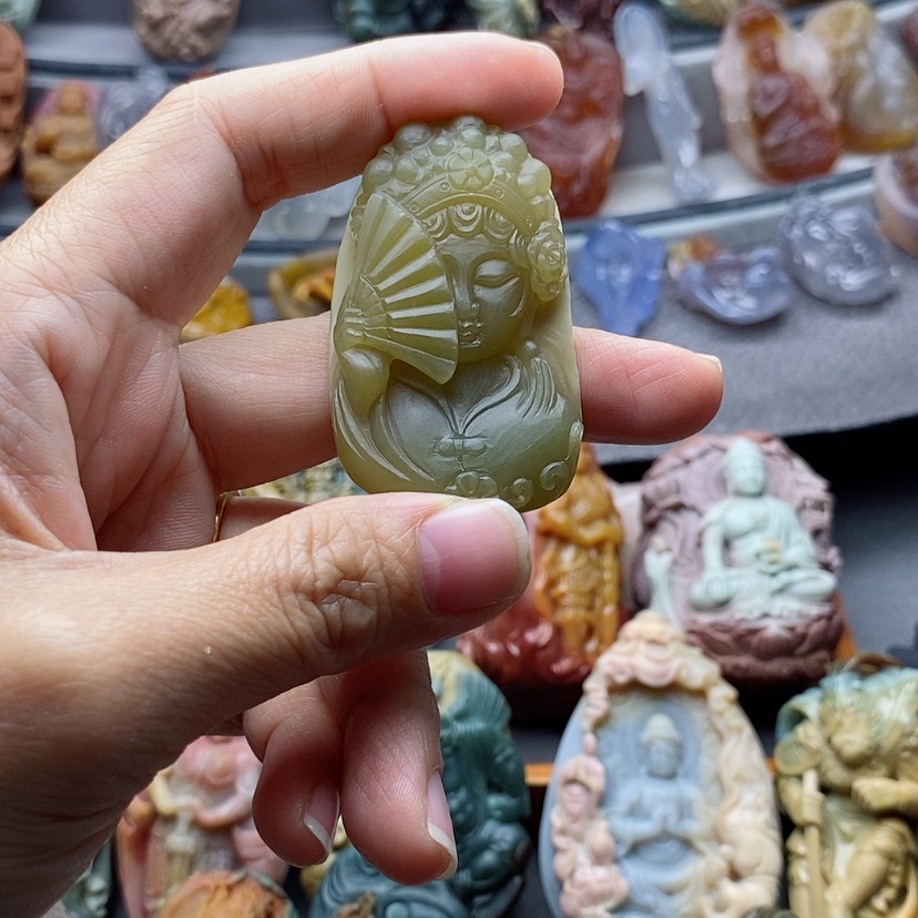 【闪购商品】未镶嵌吊坠定制石英质玉