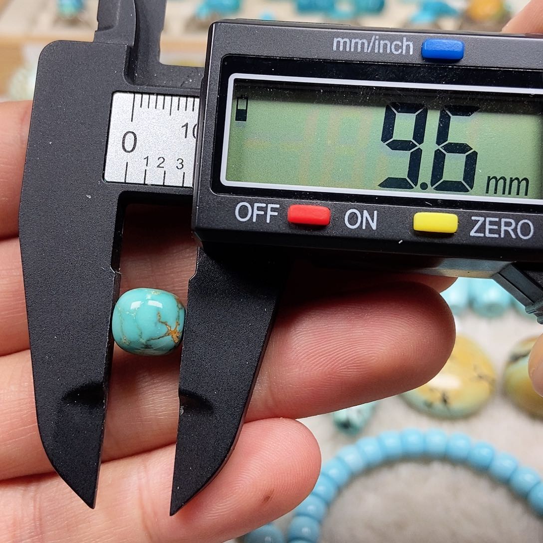 未镶嵌绿松石珠宝半成品