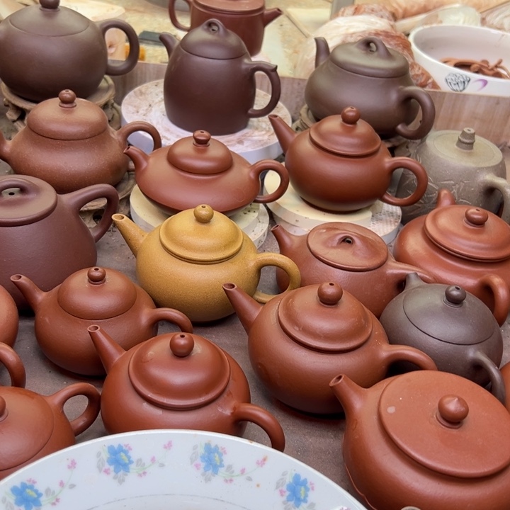 紫砂茶壶紫泥小品处理