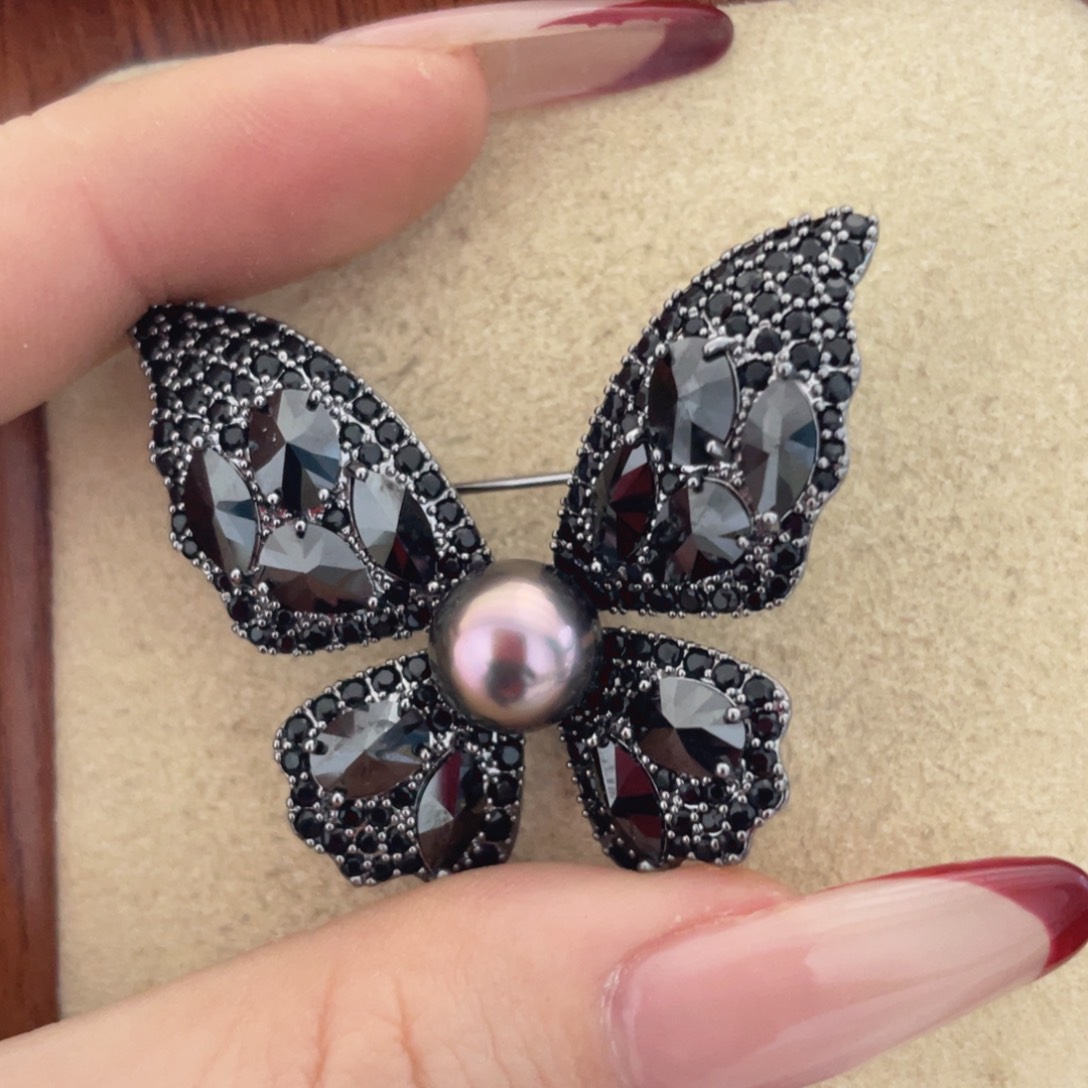 海水珍珠未镶嵌胸饰S30