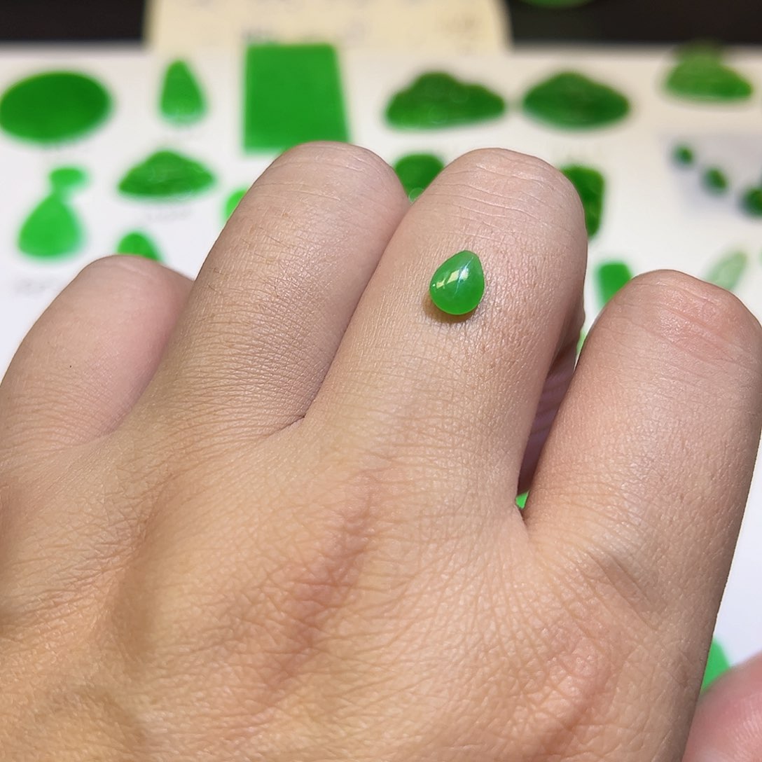 裸石翡翠天然缅甸A货翡翠