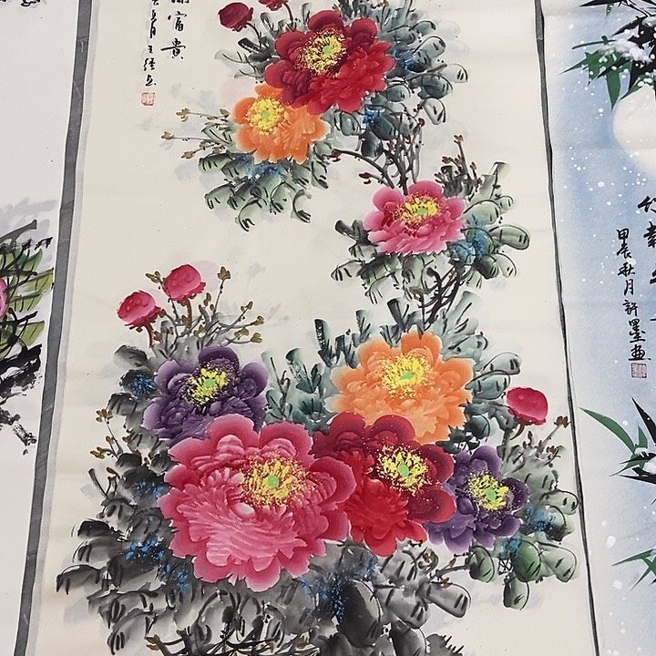 三个张画廊直播间！