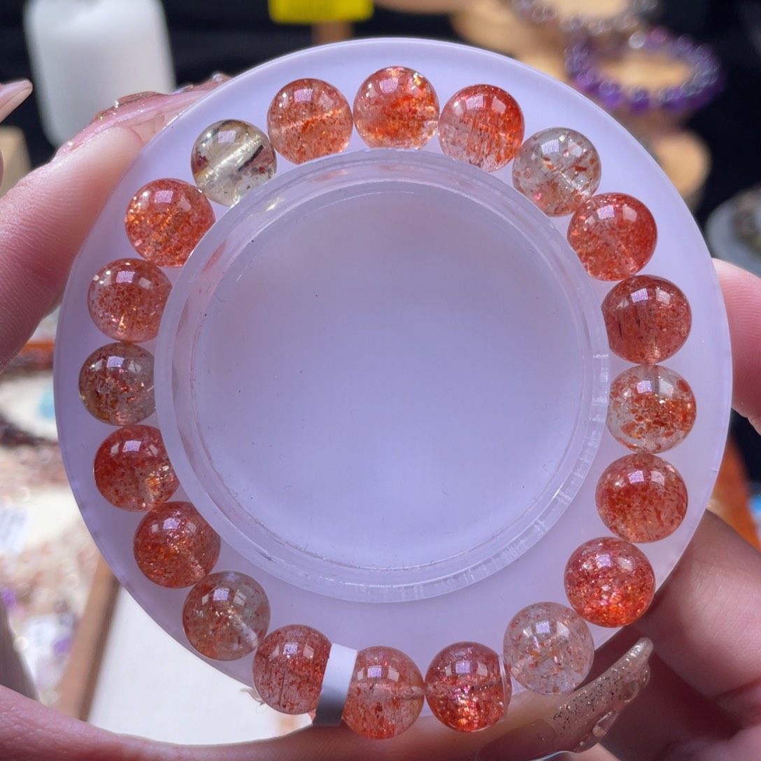 长石手串未镶嵌阿鲁沙