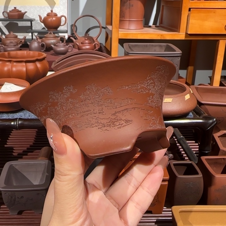 花盆紫砂口径10深度4