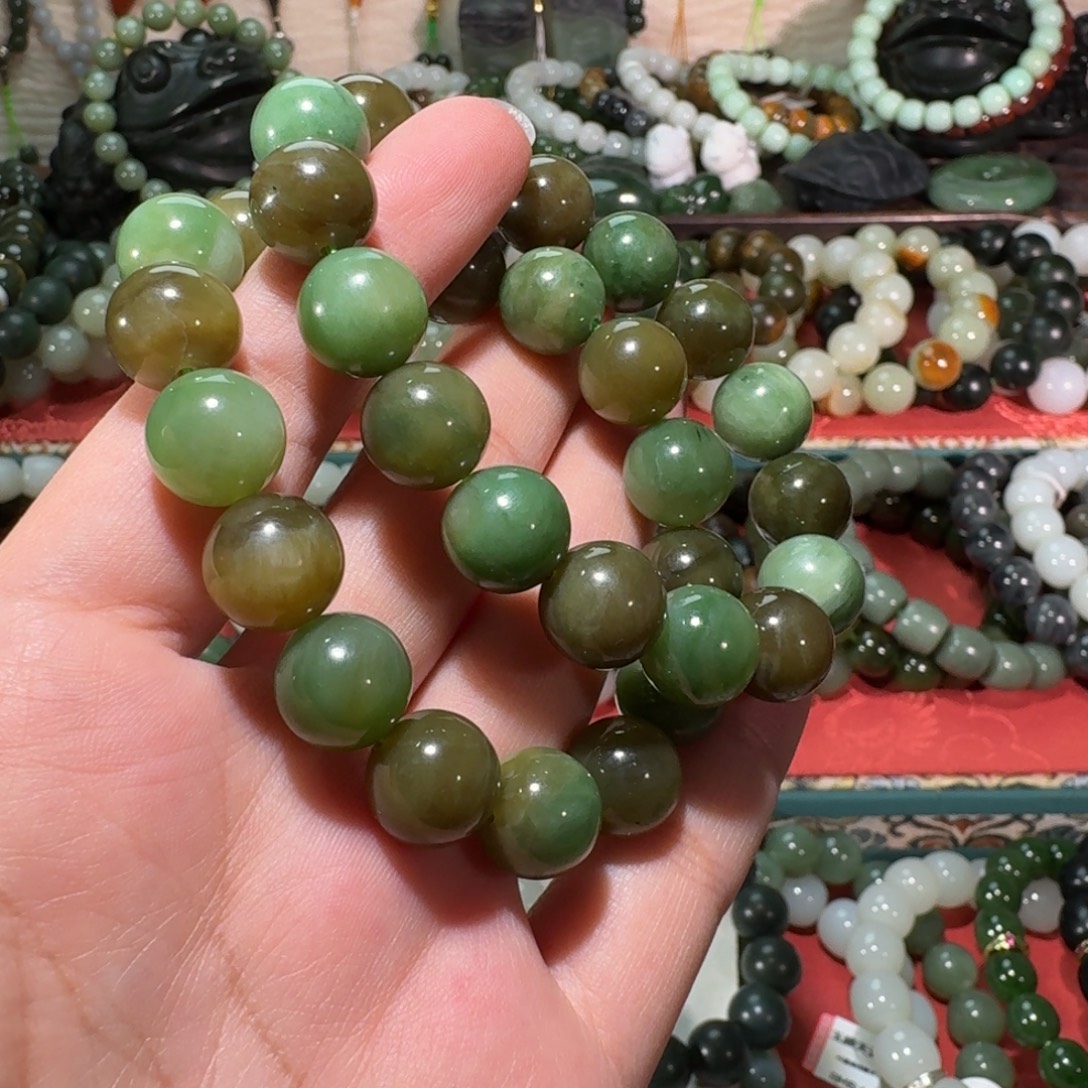 和田玉未镶嵌手链多样性发货拍一发一