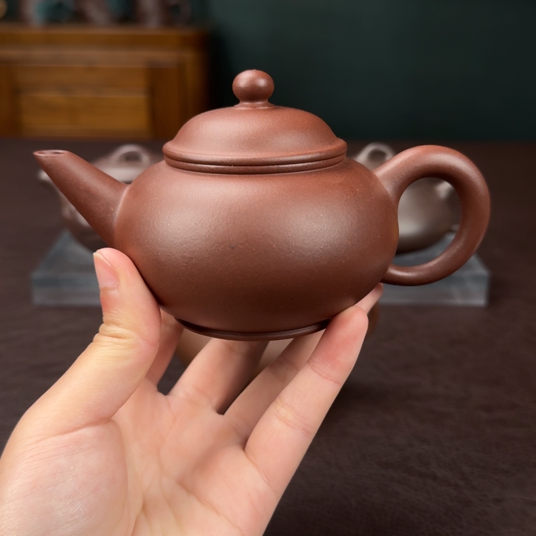 紫砂茶壶底槽清 水平壶