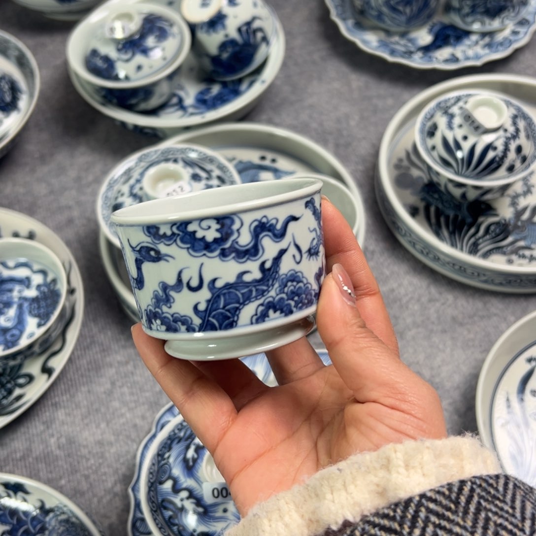 鼎**长景德镇手工手绘茶具