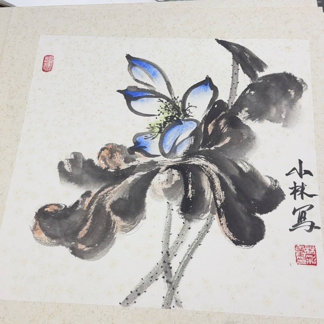 国画50-50卡纸作品艺