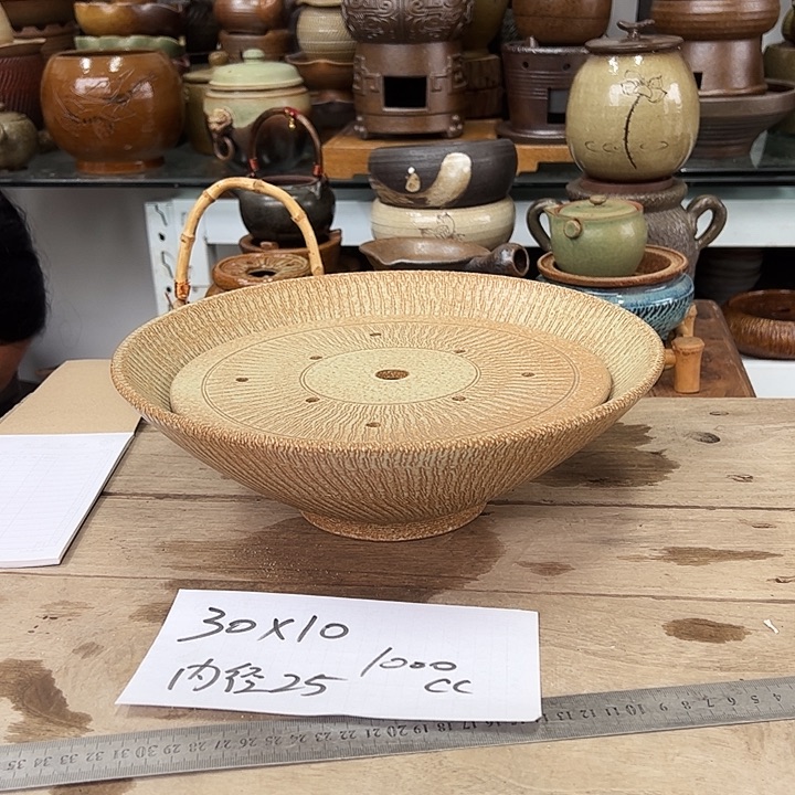 紫砂宜兴紫砂粗陶茶具