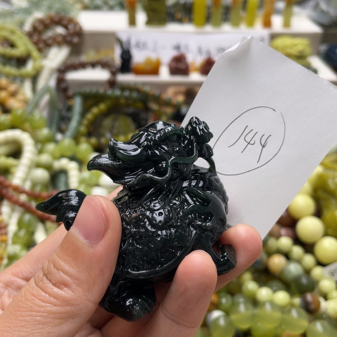 蛇纹石玉手链未镶嵌我**啊