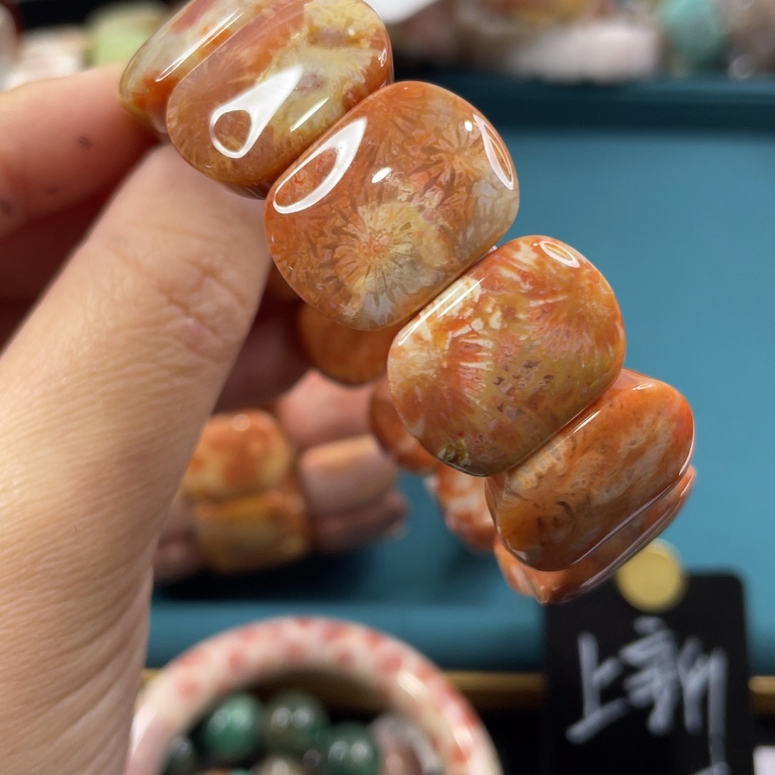 未镶嵌手镯硅化玉