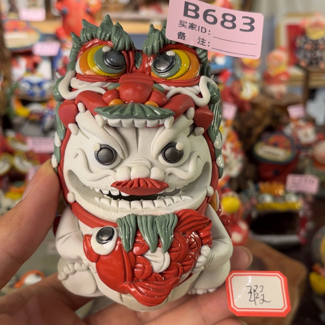 泥塑纯手工茶宠摆件