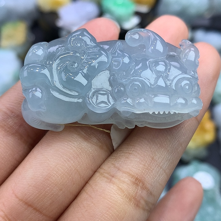 翡翠未镶嵌颈饰天然缅甸翡翠