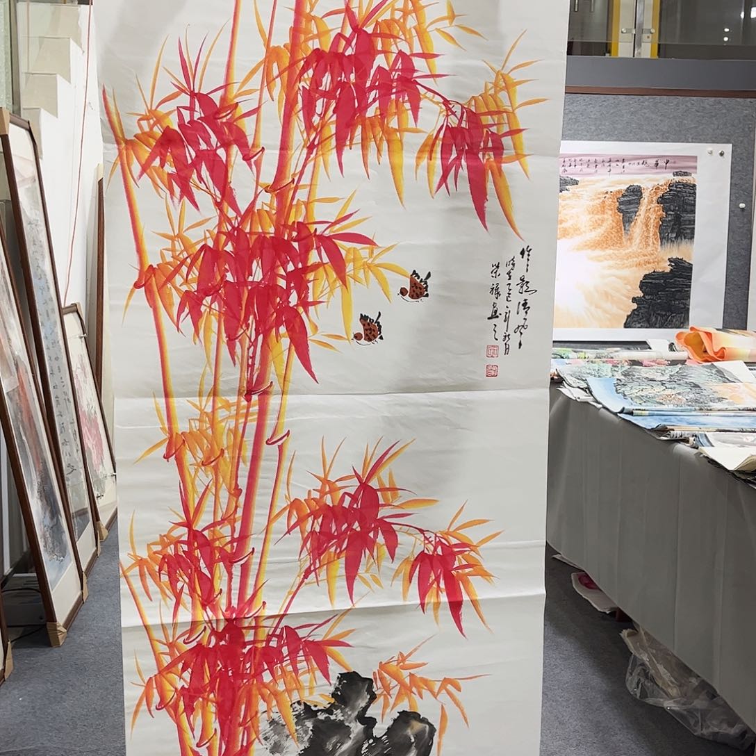 国画LT国画作品单幅任发