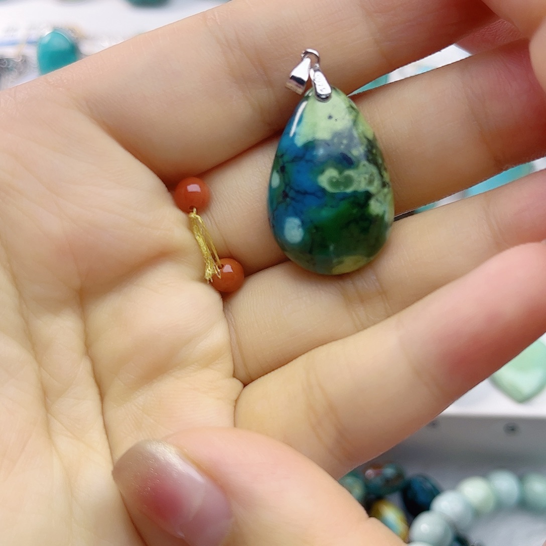 南红玛瑙银S925镶嵌珠宝奇石