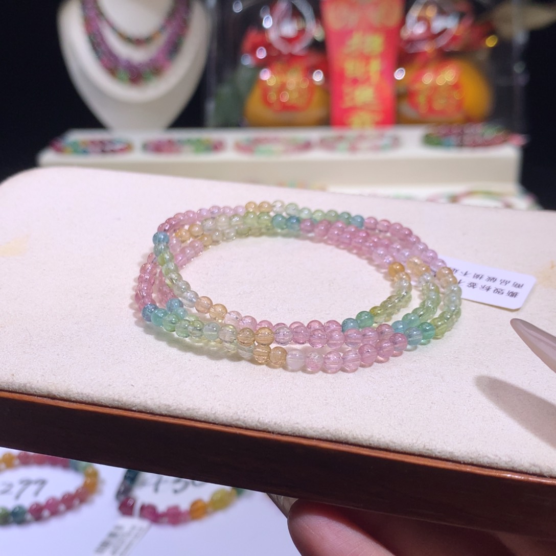 碧玺手链未镶嵌碧玺