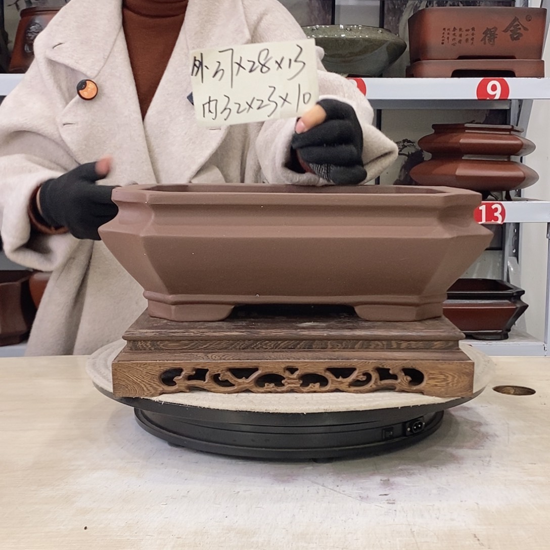 紫砂花盆紫砂花盆