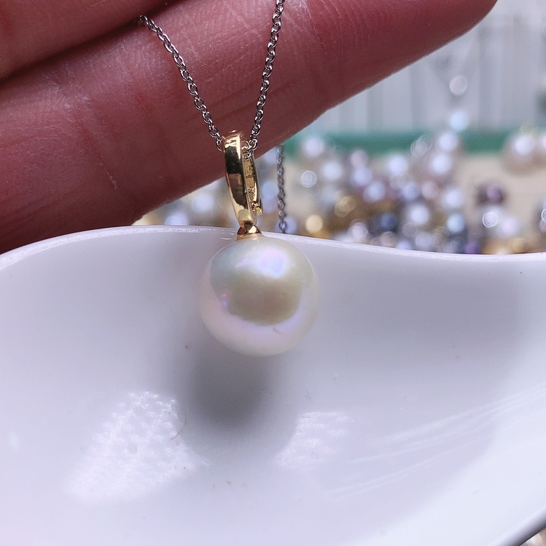 淡水珍珠颈饰合金