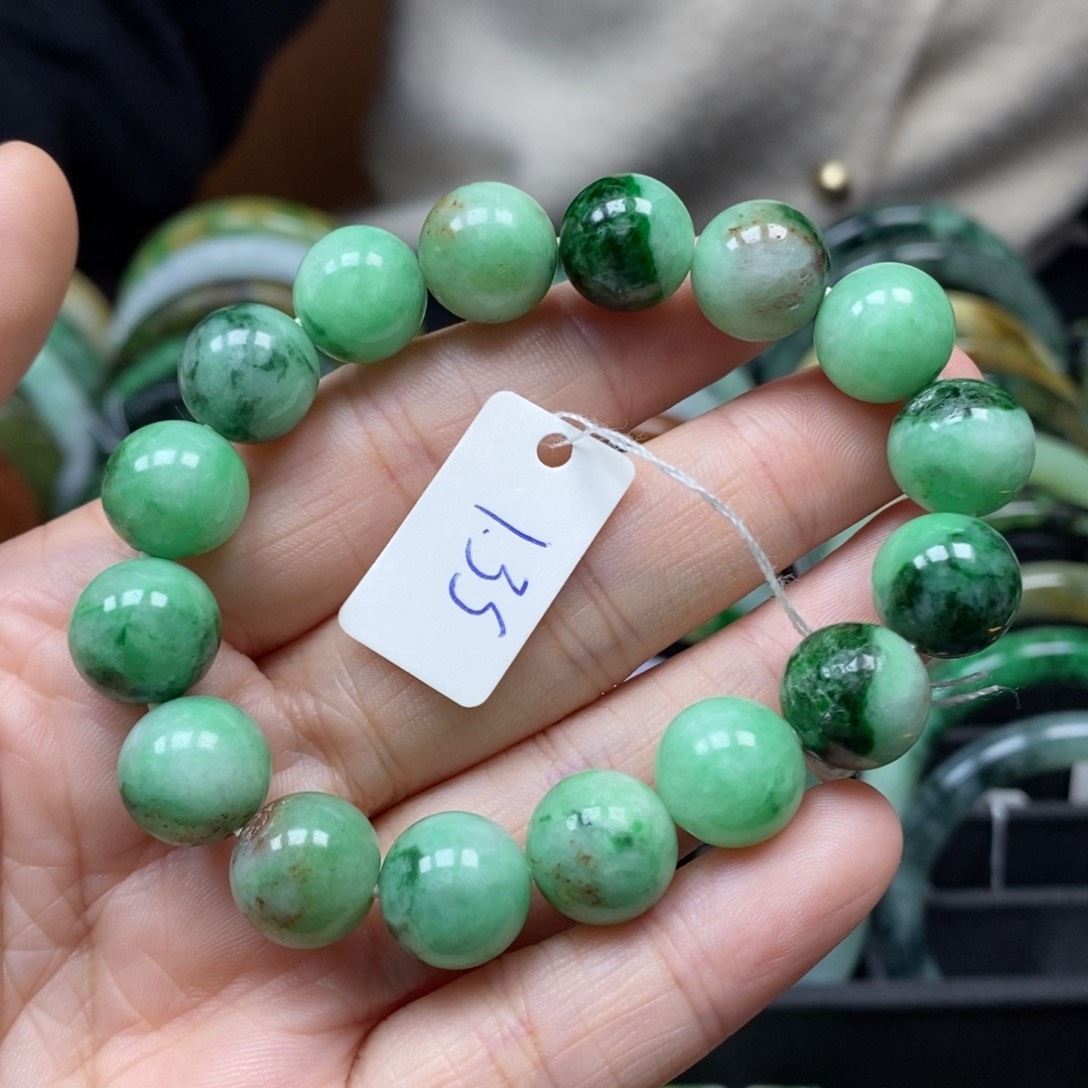 翡翠颈饰未镶嵌手串46号