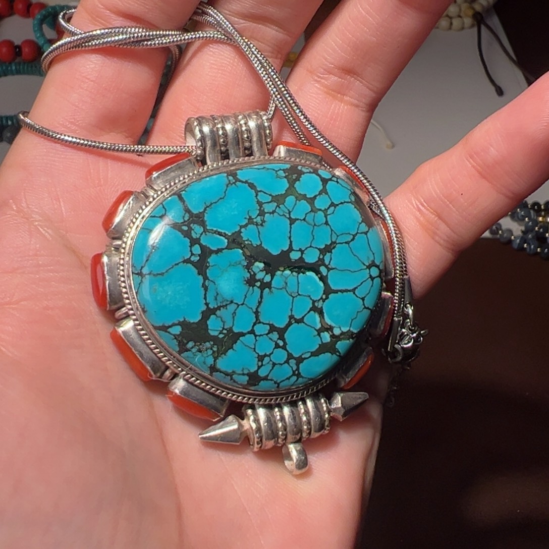 波***8吊坠（不含链）琉璃