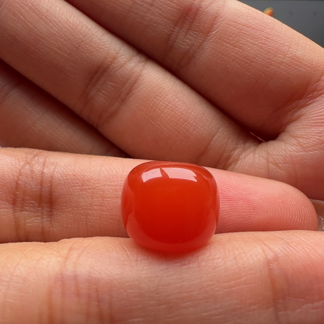 南红玛瑙未镶嵌老型13.3x11.3