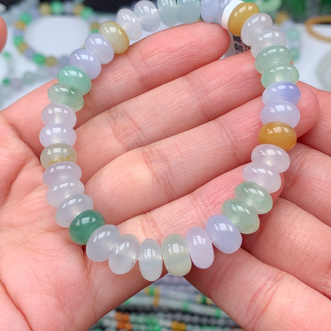 翡翠手链未镶嵌翡翠