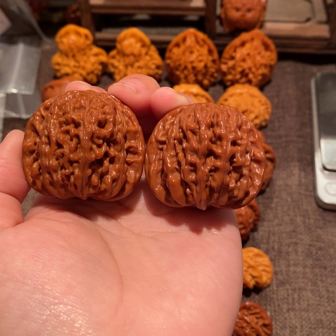 文玩核桃吊坠四座楼917