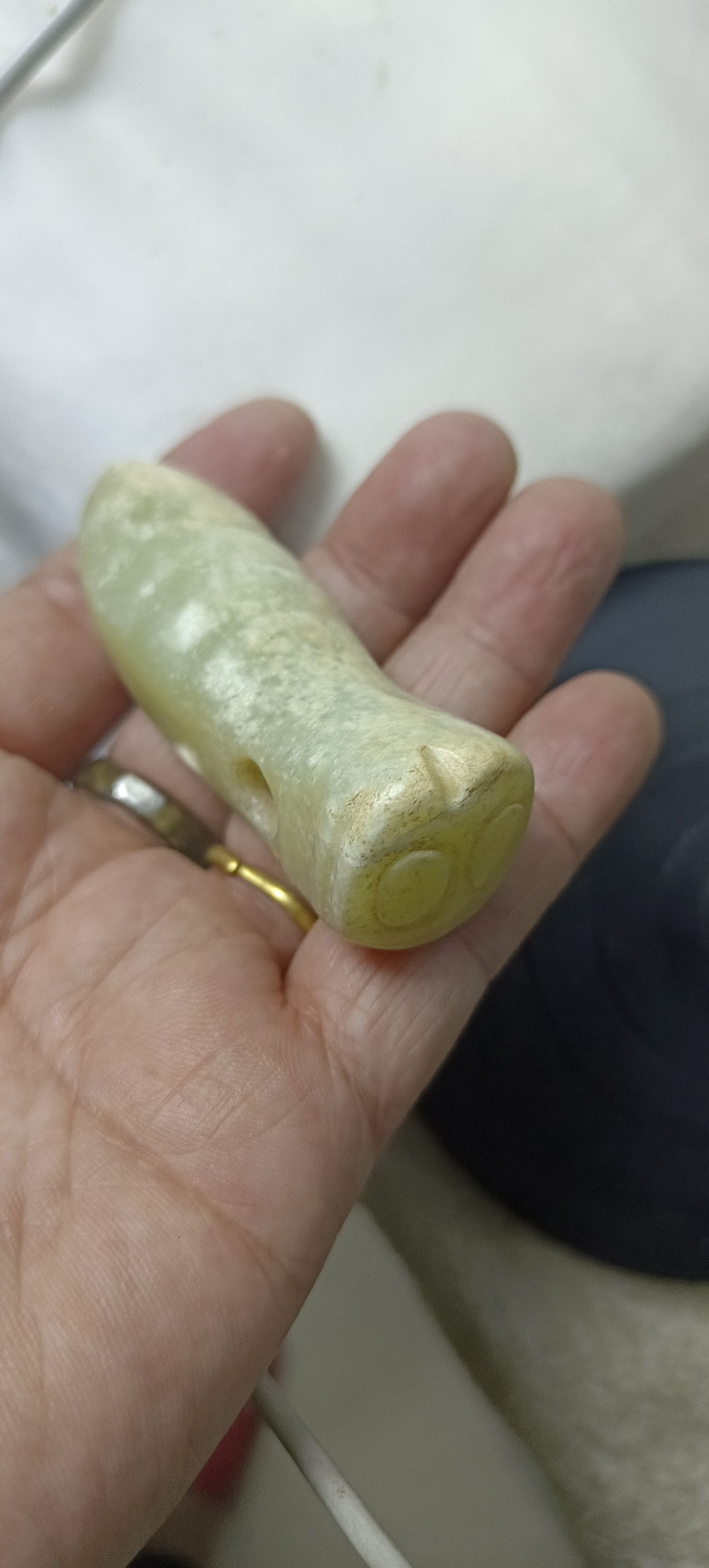 河磨奇石蝉形形件