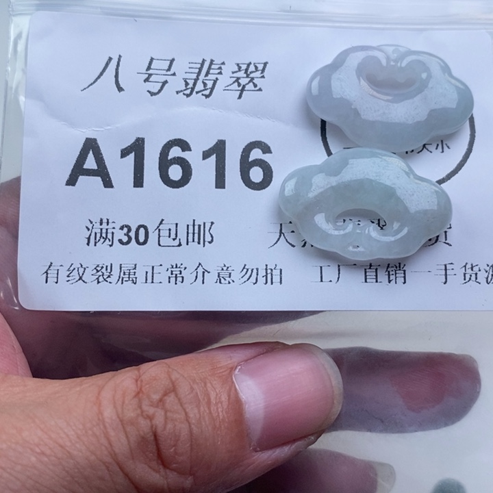 翡翠未镶嵌颈饰aa