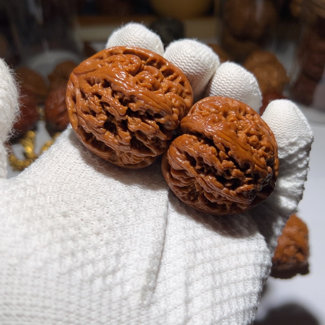 文玩核桃把件43大粗筋